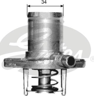 Gates TH15289G1 - Termostato, Refrigerante autozon.pro