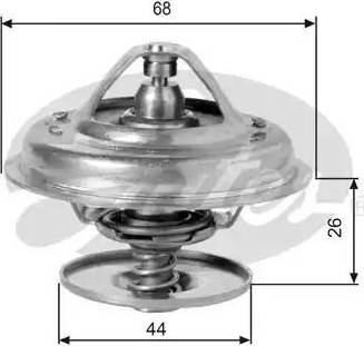 Gates TH10388G1 - Termostato, Refrigerante autozon.pro