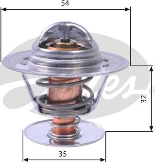 Gates TH11292G1 - Termostato, Refrigerante autozon.pro