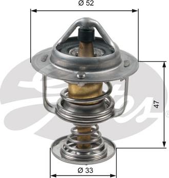 Gates TH30580G1 - Termostato, Refrigerante autozon.pro