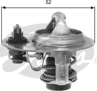 Gates TH30688G1 - Termostato, Refrigerante autozon.pro