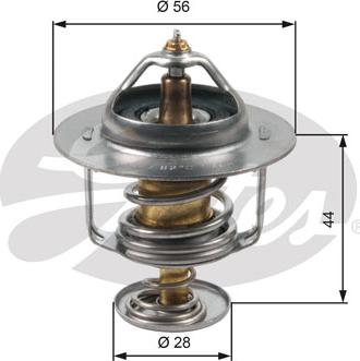 Gates TH30282G1 - Termostato, Refrigerante autozon.pro