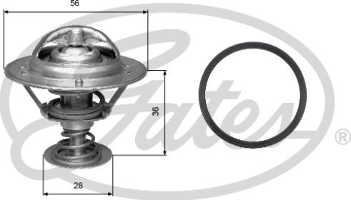 Gates TH31482G1 - Termostato, Refrigerante autozon.pro