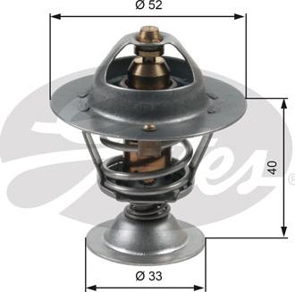 Gates TH31588G1 - Termostato, Refrigerante autozon.pro