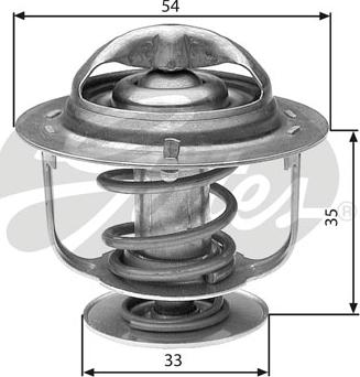 Gates TH29988G1 - Termostato, Refrigerante autozon.pro