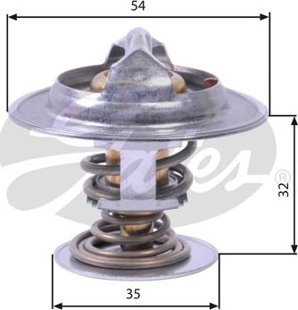 Gates TH26590G1 - Termostato, Refrigerante autozon.pro