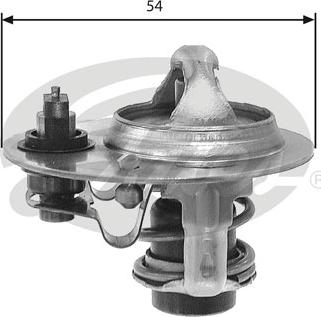 Gates TH26785G1 - Termostato, Refrigerante autozon.pro