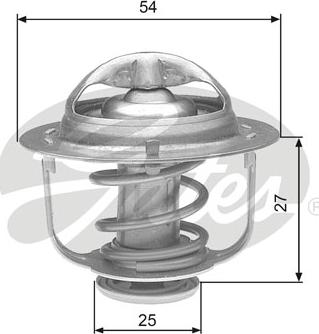 Gates TH23685G1 - Termostato, Refrigerante autozon.pro