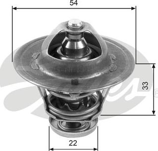 Gates TH22285G1 - Termostato, Refrigerante autozon.pro