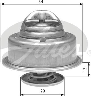 Gates TH27592G1 - Termostato, Refrigerante autozon.pro