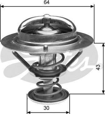 Gates TH27082G1 - Termostato, Refrigerante autozon.pro