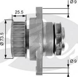 Gates Z80660 - Pompa acqua autozon.pro