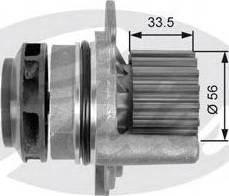 Gates Z80662 - Pompa acqua autozon.pro