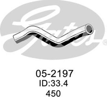 GATES-AU 05-2197 - Flessibile radiatore autozon.pro