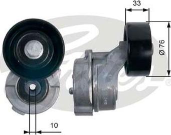 GATES-AU 39134 - Tendicinghia, Cinghia Poly-V autozon.pro