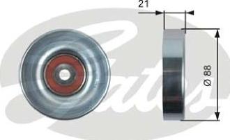 GATES-AU 36395 - Galoppino / Guidacinghia, Cinghia Poly-V autozon.pro