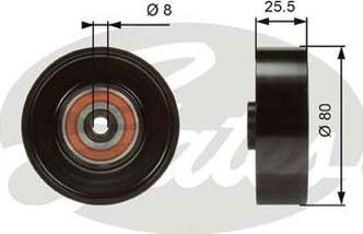 GATES-AU 38089 - Galoppino / Guidacinghia, Cinghia Poly-V autozon.pro