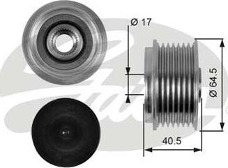 GATES-AU OAP7094 - Puleggia cinghia, Alternatore autozon.pro