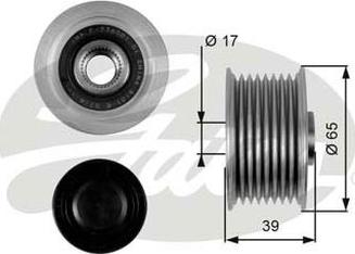 GATES-AU OAP7071 - Puleggia cinghia, Alternatore autozon.pro