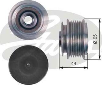 GATES-AU OAP7139 - Puleggia cinghia, Alternatore autozon.pro