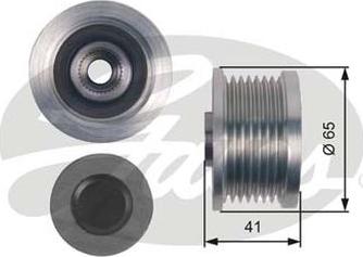 GATES-AU OAP7125 - Puleggia cinghia, Alternatore autozon.pro