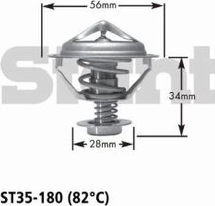 GATES-AU ST35-180 - Termostato, Refrigerante autozon.pro