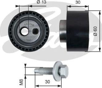 GATES-AU T41140 - Rullo tenditore, Cinghia dentata autozon.pro