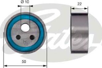 GATES-AU T41154 - Rullo tenditore, Cinghia dentata autozon.pro