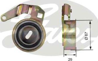 GATES-AU T41152 - Tendicinghia, Cinghia dentata autozon.pro