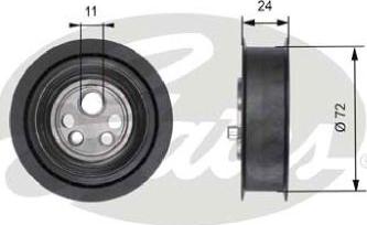 GATES-AU T41102 - Rullo tenditore, Cinghia dentata autozon.pro