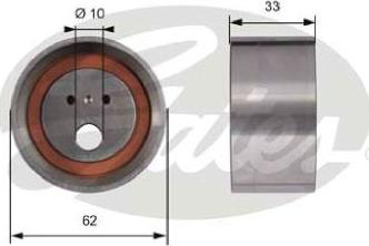 GATES-AU T41248 - Rullo tenditore, Cinghia dentata autozon.pro