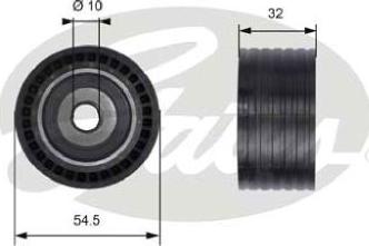 GATES-AU T41237 - Galoppino / Guidacinghia, Cinghia dentata autozon.pro