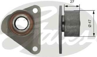 GATES-AU T42096 - Galoppino / Guidacinghia, Cinghia dentata autozon.pro