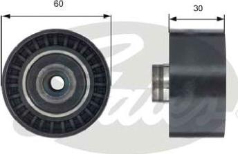 GATES-AU T42191 - Galoppino / Guidacinghia, Cinghia dentata autozon.pro