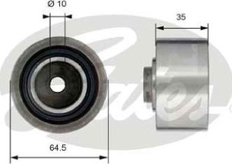 GATES-AU T42153 - Galoppino / Guidacinghia, Cinghia dentata autozon.pro