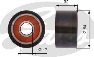 GATES-AU T42167 - Galoppino / Guidacinghia, Cinghia dentata autozon.pro