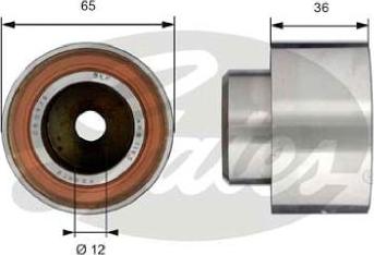 GATES-AU T42184 - Galoppino / Guidacinghia, Cinghia dentata autozon.pro