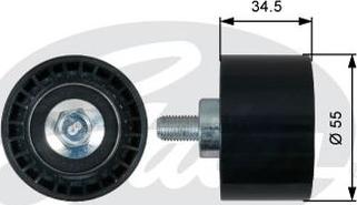 GATES-AU T42218 - Galoppino / Guidacinghia, Cinghia dentata autozon.pro