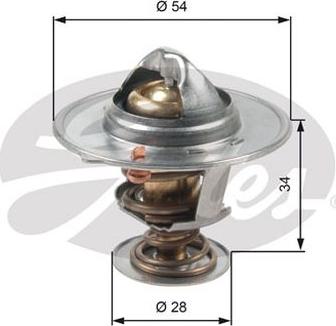 GATES-AU TH47685G1 - Termostato, Refrigerante autozon.pro