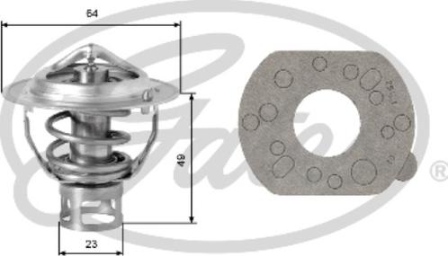 GATES-AU TH04077G1 - Termostato, Refrigerante autozon.pro