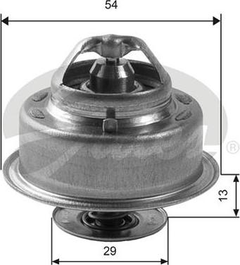 GATES-AU TH14488G1 - Termostato, Refrigerante autozon.pro