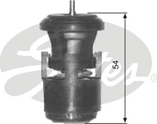 GATES-AU TH14787G1 - Termostato, Refrigerante autozon.pro