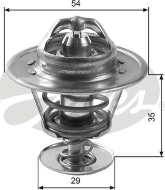 GATES-AU TH11088G1 - Termostato, Refrigerante autozon.pro