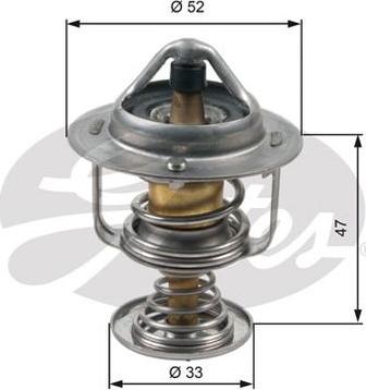 GATES-AU TH30580G1 - Termostato, Refrigerante autozon.pro