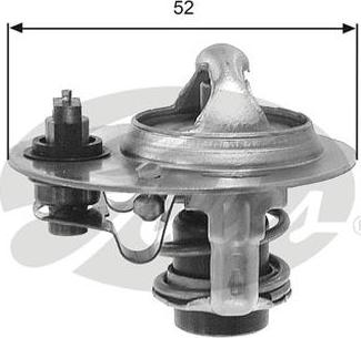 GATES-AU TH30688G1 - Termostato, Refrigerante autozon.pro