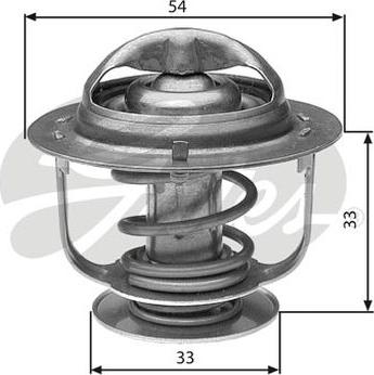 GATES-AU TH30888G1 - Termostato, Refrigerante autozon.pro