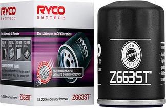 GCG Turbos Australia RY-Z663ST - Filtro olio autozon.pro