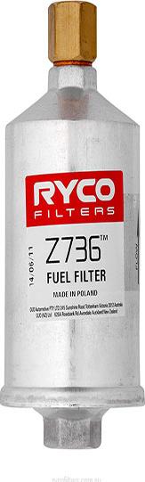 GCG Turbos Australia RY-Z736 - Filtro carburante autozon.pro