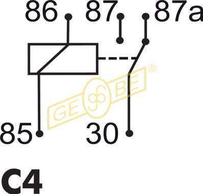 Gebe 9 4630 1 - Bobina d'accensione autozon.pro