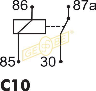 Gebe 9 7123 1 - Sonda lambda autozon.pro